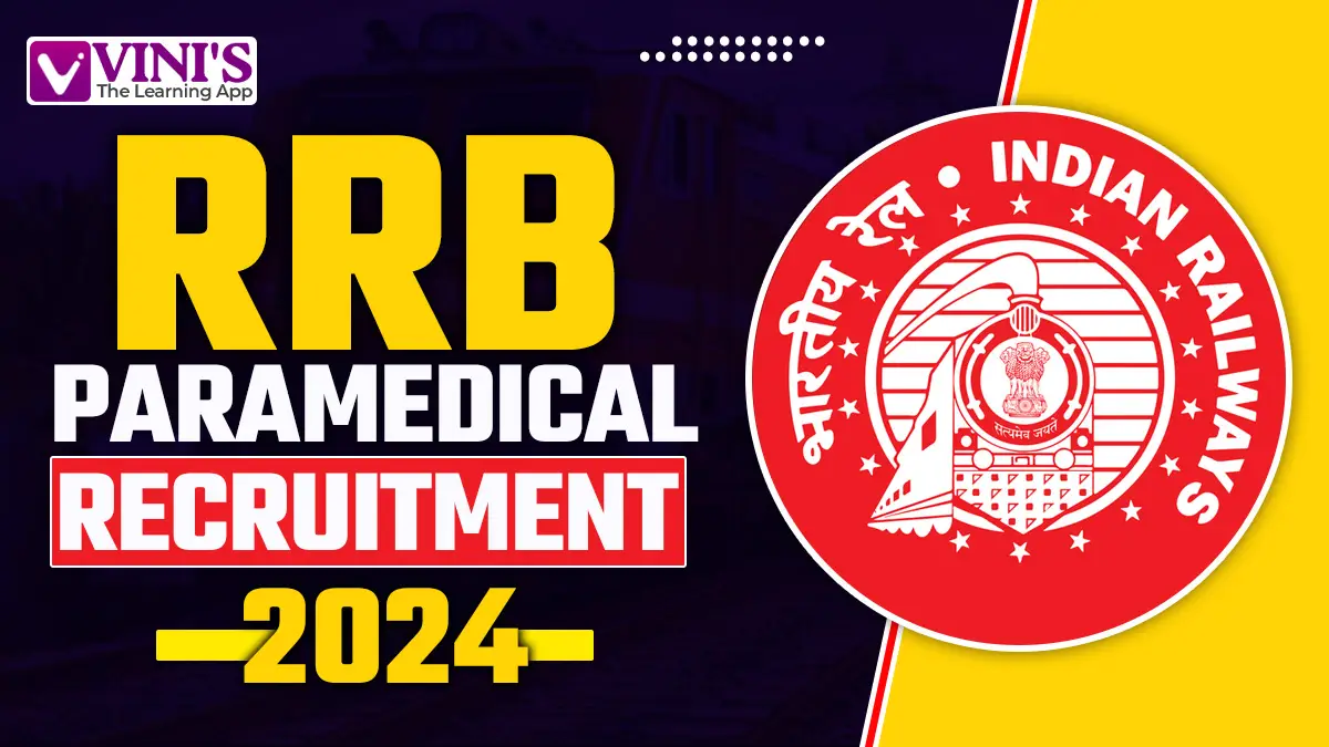 RRB Paramedical Recruitment 2024