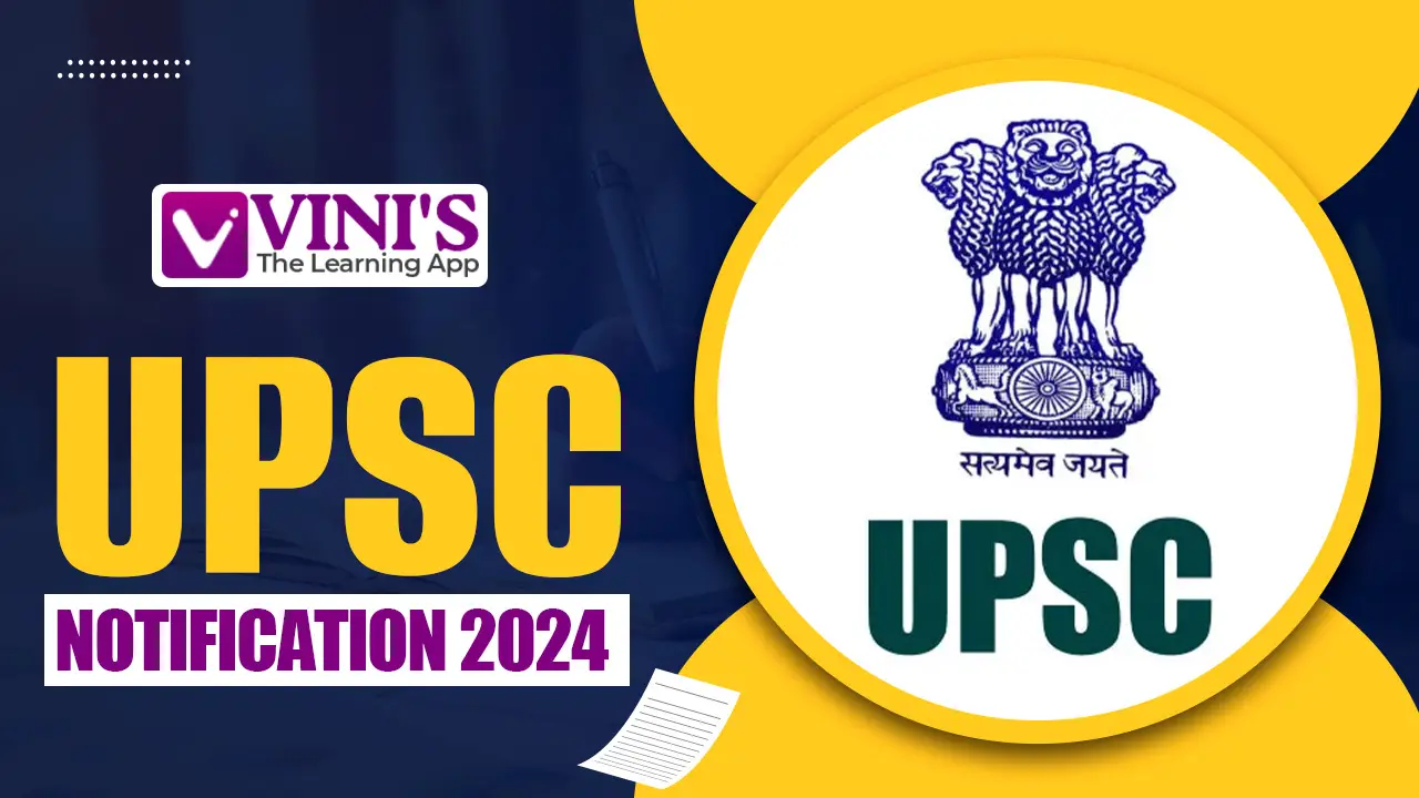 UPSC Notification 2024